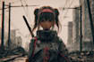 anime character an illustration and anime character