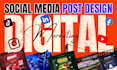 do custom social media post design using canva