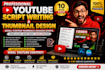 write scripts and design thumbnails
