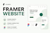 design, develop a framer website, framer landing page, figma to framer