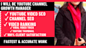 do youtube video SEO and channel optimization
