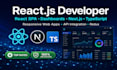 build react js spa admin dashboard and web app with api integration