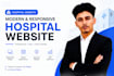 create a hospital and medical website