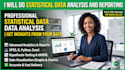 do statistical data analysis in r, phython, spss, excel, stata