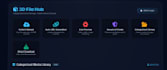 develop a custom web application and file sharing hub