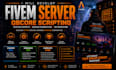 develop fivem server qbocre scripting server promotion roleplay optimization