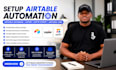 airtable automation expert interface setup airtable database softr webapp