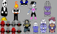 create a custom undertale and deltarune pixel art sprite for you game