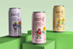 design modern beverage can label and packaging design