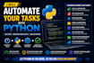 automate repetitive tasks using python scripts