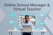 manage your online school