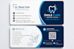 design professional and modern business card