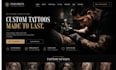 build tattoo artist portfolio website tattoo studio art website