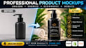 create realistic product mockups for amazon shopify and ecommerce