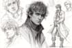 sketch any character in any way