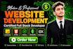 build website, front end developer, website development, full stack developer