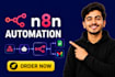 do n8n workflow, n8n automation, ai automation or n8n ai agent