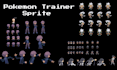 create custom gen 3, gen 4, gen 5 pokémon trainer and overworld sprites