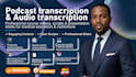 do video course transcription podcasts transcript youtub audio transcript