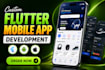 do flutter mobile app development, ai mobile app creation for android and ios