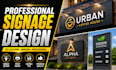 design professional business signage