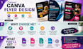 design professional canva flyers