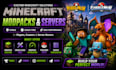 create minecraft modpack server builder pixelmon survival forge fabric mod pvp