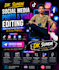 edit social media photos and videos professionally