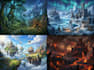 do the landscape illustration or concept art for you
