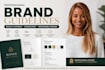 create professional brand guidelines and style guide