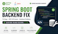 fix spring boot backend bugs and java API issues