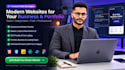 design personal portfolio or business portfolio website