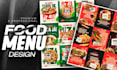 create premium restaurant menu design for print and digital