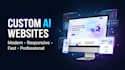 create a responsive HTML CSS javascript website