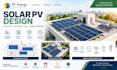 design 2d and 3d solar pv layout