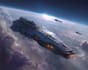 design unique sci fi spaceships and futuristic spacecraft
