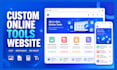 develop a custom online tools website with technical SEO