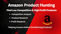 do amazon product hunting