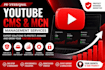 consult on youtube cms, content id, copyright and mcn strategy