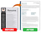create professional resume desing and cv desing in 2 hours
