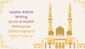 write islamic articles and blog posts