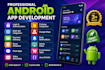 develop a professional android app using kotlin and java