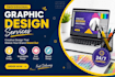 do graphic designing , logo creation and video editing