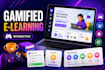 create a gamified e learning course with interactive quizzes and activities