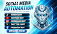 develop social media bot, instagram bot, tiktok bot, youtube bot, twitter