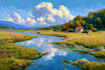 landscape oil painting art