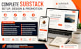 setup substack account design substack article substack post promotion