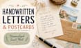 send a personalized handwritten letter or postcard