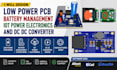 design low power pcb battery management iot power electronics dc dc converter