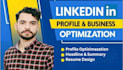 create, optimize and manage linkedin profile